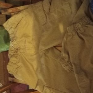7 GS-115  cargo casual tan pocket Pants